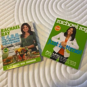 Bundle of 2-Rachel Ray cookbooks-NWT
